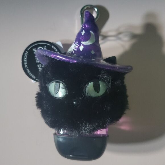 Witchy Kitty Halloween Pocketbac Holder from Bath and Body Works - Picture 3 of 6